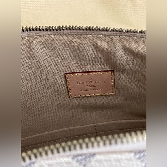 LOUIS VUITTON⭐️FIGHERI GM DAMIER AZUR⭐️STUNNING✨W/LV Box & Dustbag⭐️CA 2192 - Picture 13 of 16